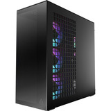 ARCTIC Xtender (Black) midi tower behuizing Zwart (mat) | 2x USB-A | 1x USB-C | RGB | Tempered Glass