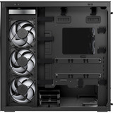 ARCTIC Xtender (Black) midi tower behuizing Zwart (mat) | 2x USB-A | 1x USB-C | RGB | Tempered Glass