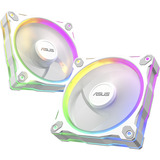 ASUS Prime MR120 ARGB Reverse Fan - Triple Pack case fans Wit, 3 stuks, 120 x 120 x 28 mm, 3 stuks