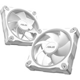 ASUS Prime MR120 ARGB Reverse Fan - Triple Pack case fans Wit, 3 stuks, 120 x 120 x 28 mm, 3 stuks