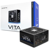 Chieftec VITA BPX-850-S 850 watt voeding  Zwart, 4x PCIe, 4x PCIe