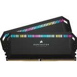 Corsair 64 GB DDR5-6400 Kit werkgeheugen Zwart, Dominator Platinum RGB, XMP 3.0