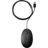 HP Desktop 320M muis met kabel Zwart, 1200 dpi