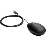 HP Desktop 320M muis met kabel Zwart, 1200 dpi