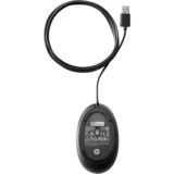 HP Desktop 320M muis met kabel Zwart, 1200 dpi