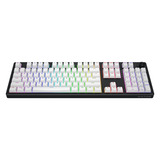 Hator Skyfall Wireless, gaming toetsenbord Zwart, US lay-out, HATOR Aurum Lemon, RGB, Double shot ABS, Hot-swap, 2.4GHz / Bluetooth / USB-C