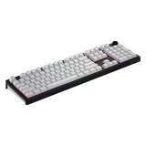 Hator Skyfall Wireless, gaming toetsenbord Zwart, US lay-out, HATOR Aurum Lemon, RGB, Double shot ABS, Hot-swap, 2.4GHz / Bluetooth / USB-C