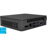 Intel® NUC 11 Essential Kit NUC11ATKC4 barebone Zwart | Zonder besturingssysteem