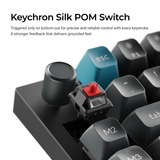 Keychron Q11 Ultra 8K Wireless Custom Mechanical Keyboard Zwart, US lay-out (QWERTY), Keychron Silk POM Banana, 100%, RGB leds, KSA double-shot PBT, hot swap, 2.4GHz | Bluetooth 5.2 | USB-C