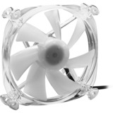 Sharkoon SHARK Disc PWM RGB case fan Transparant, 120 x 120 x 25 mm