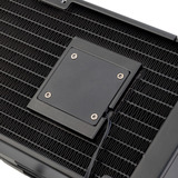 SilverStone  waterkoeling Zwart/zilver