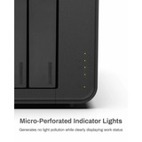 TerraMaster F4-424 Pro nas Zwart, 2x RJ-45 2.5GbE, HDMI