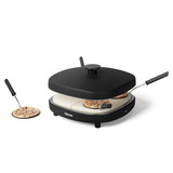 Tristar PZ-9174 Pizza Family 4 pizzaoven Zwart, 900 Watt