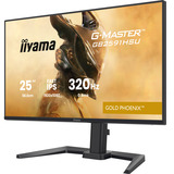 iiyama G-Master Gold Phoenix GB2591HSU-B1 24.5" gaming monitor Zwart (mat), 320 Hz, HDMI, DisplayPort, USB, Audio