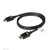 Club 3D Ultra High Speed HDMI 2.1 gecertificeerde kabel male-male Zwart, 1 meter, 4K 120Hz, 8K 60Hz, 48Gbps