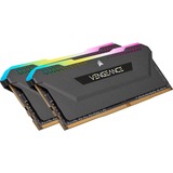 Corsair 16 GB DDR4-3200 Kit werkgeheugen Zwart, CMH16GX4M2Z3200C16, Vengeance RGB PRO SL, XMP 2.0, AMD Ryzen Optimized