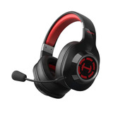 Edifier G2 S Draadloze 7.1 gamingheadset over-ear gaming headset Zwart/rood, RGB, Bluetooth / 2.4 GHz / USB