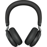 Jabra Evolve2 75 on-ear headset Zwart, Link380a, Microsoft Teams