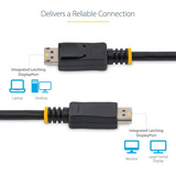 Kensington DisplayPort 1.2 kabel, 3 meter Zwart, 4K x 2K Ultra HD VESA