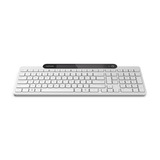 Lenovo 800 Self-Charging Bluetooth Keyboard, toetsenbord Wit, US lay-out, Plunger, Plunger switch, Bluetooth 5.1, USB-C