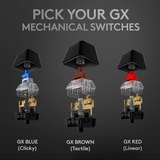 Logitech G512 CARBON LIGHTSYNC RGB Mechanical Gaming Keyboard Zwart, US-International, GX Brown, RGB leds
