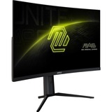 MSI MAG 321CUPDF 31.5" 4K UHD curved gaming monitor Zwart, 2x HDMI, DisplayPort, USB-C, 160 Hz / 320 Hz