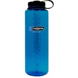 Nalgene Drinkfles "Wide Mouth Sustain Silo" 1,5 Liter Transparant/blauw