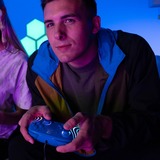 PDP Afterglow Wave Wired gamepad Blauw, Nintendo Switch