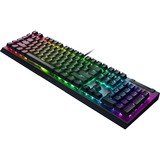Razer BlackWidow V4 X RGB mechanisch gaming toetsenbord Zwart, US lay-out (QWERTY), Razer Green, 100%