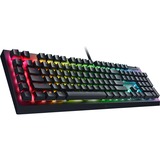 Razer BlackWidow V4 X, gaming toetsenbord Zwart, US lay-out, Razer Green, RGB leds, Doubleshot ABS