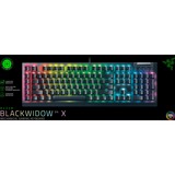 Razer BlackWidow V4 X, gaming toetsenbord Zwart, US lay-out, Razer Green, RGB leds, Doubleshot ABS