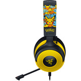 Razer Kraken V4 X - Pokémon Edition over-ear gaming headset Zwart/geel, Pc, PlayStation 5, Nintendo Switch