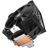 Sharkoon A40 cpu-koeler Zwart, 4-pins PWM fan-connector