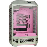 Thermaltake The Tower 300 - Matcha Plum mini tower behuizing Lichtgroen/roze | 3x USB-A | Tempered Glass
