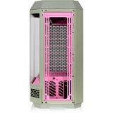 Thermaltake The Tower 300 - Matcha Plum mini tower behuizing Lichtgroen/roze | 3x USB-A | Tempered Glass