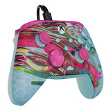 Turtle Beach PDP Rematch Glow Geavanceerde Bedrade Controller Android Dreams, Xbox serie X|S, Xbox One, Pc