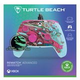 Turtle Beach PDP Rematch Glow Geavanceerde Bedrade Controller Android Dreams, Xbox serie X|S, Xbox One, Pc