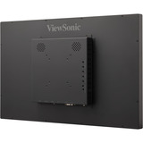 ViewSonic XF2430 24" open frame touchmonitor  Zwart, HDMI, DisplayPort, VGA, 24/7 gebruik