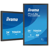 iiyama ProLite TF2438MSC-B2 23.8" monitor Zwart, 120 Hz, HDMI, DisplayPort, Audio, USB, Touch