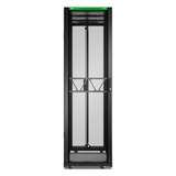 APC NetShelter SX Gen 2 AR3300B2, 42U server rack Zwart/groen, 60(b) x 199,1(h) x 120(d) cm, met zijkanten