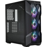 Cooler Master MasterBox TD500 Mesh V2 midi tower behuizing Zwart | 2x USB-A | 1x USB-C | RGB | Tempered Glass