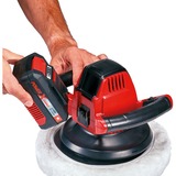 EINHELL Accu polijstmachine CE-CB 18/254 Li Solo Rood/zwart, Accu en oplader niet inbegrepen