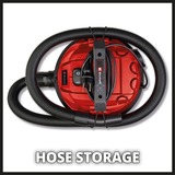 EINHELL TC-VC 1820 Nat-/Droogzuiger nat- en droogzuiger Rood/zwart
