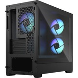 Fractal Design Pop Mini Air RGB Black TG Clear Tint midi tower behuizing Zwart | 2x USB-A | RGB | Window