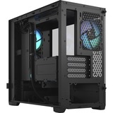 Fractal Design Pop Mini Air RGB Black TG Clear Tint midi tower behuizing Zwart | 2x USB-A | RGB | Window