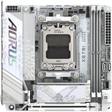 GIGABYTE X870I AORUS PRO ICE socket AM5 moederbord Wit, RAID, 2,5Gb-LAN, Wi-Fi 7, BT, Sound, Mini-ITX