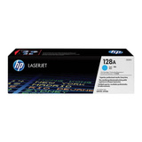 HP 128A cyaan LaserJet tonercartridge (CE321A) Turquoise, Cyaan, Retail