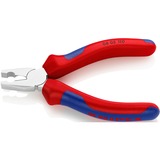 KNIPEX Mini Kombi-tang 08 05 110 combinatietang Rood/blauw, Lengte 110mm