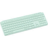 Keychron B6 Pro-K7 toetsenbord Mint, US lay-out (QWERTY), Scissor switches, 100%, ABS, 2.4 GHz | Bluetooth 5.2 | USB-C