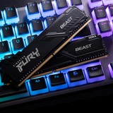 Kingston FURY 64 GB DDR4-3600 (2x 32 GB) Kit werkgeheugen Zwart, KF436C18BBK2/64, Beast, XMP 2.0